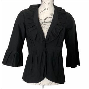 CAbi Ruffled Blazer